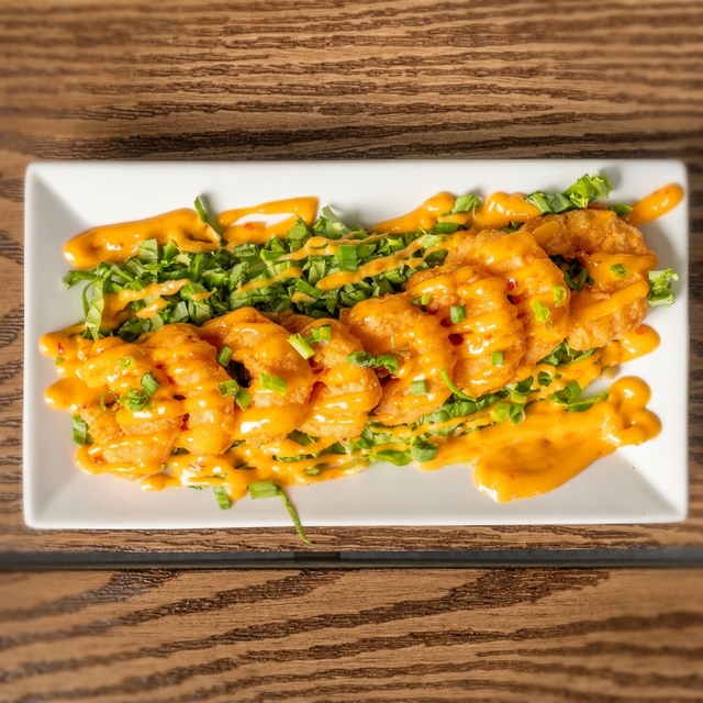 Boom Boom Shrimp.